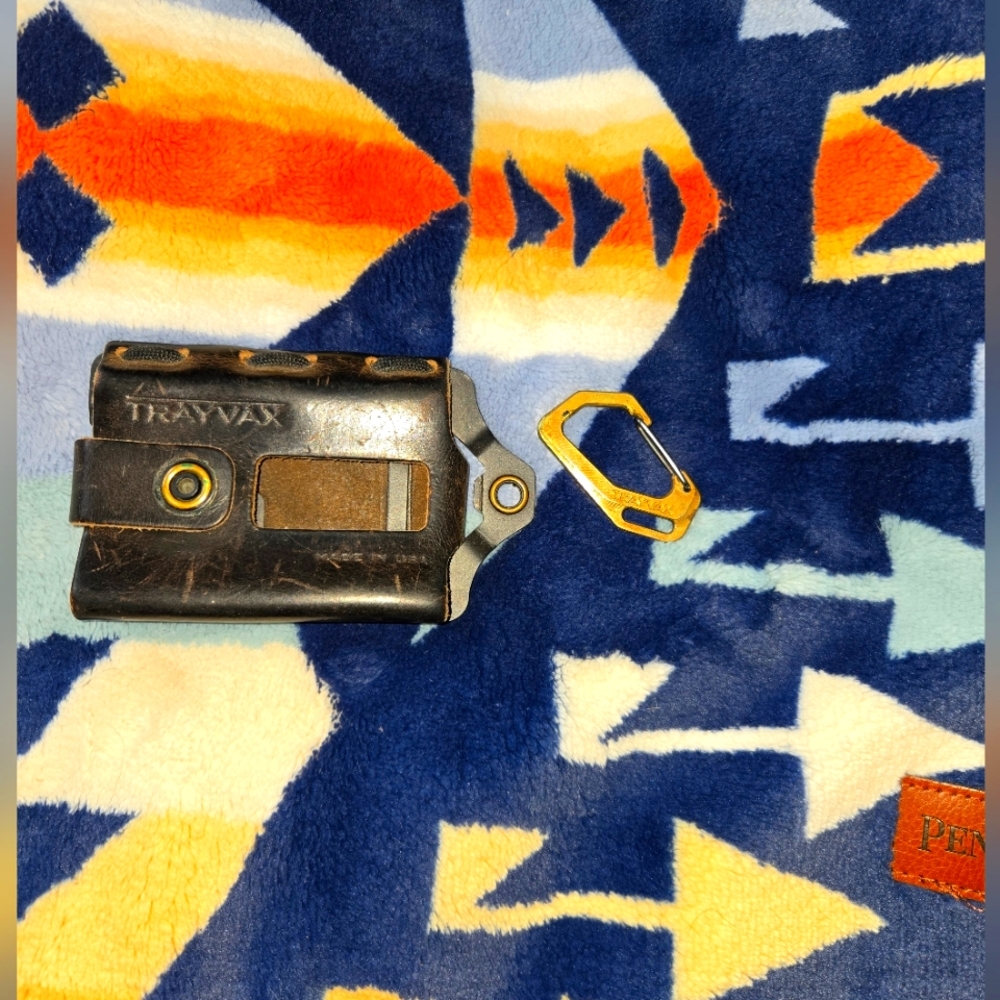 Trayvax Element Wallet with Trayvax Brass Clip - Made In The USA